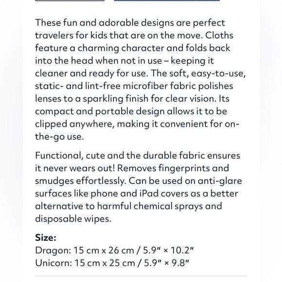 Norwex Kid’s Optic Scarf Unicorn Limited Edition NWT - Picture 2 of 12